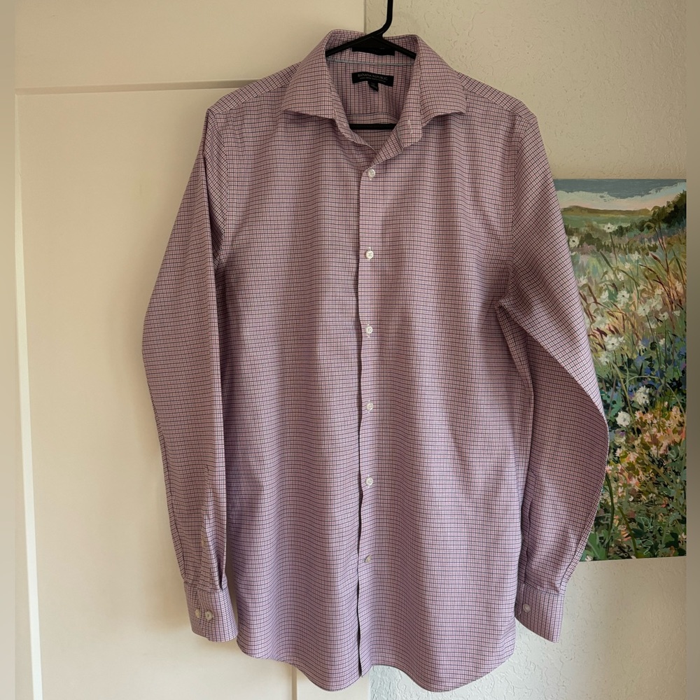 Banana Republic Non-Iron, Slim Fit Dress Shirt, size M Tall